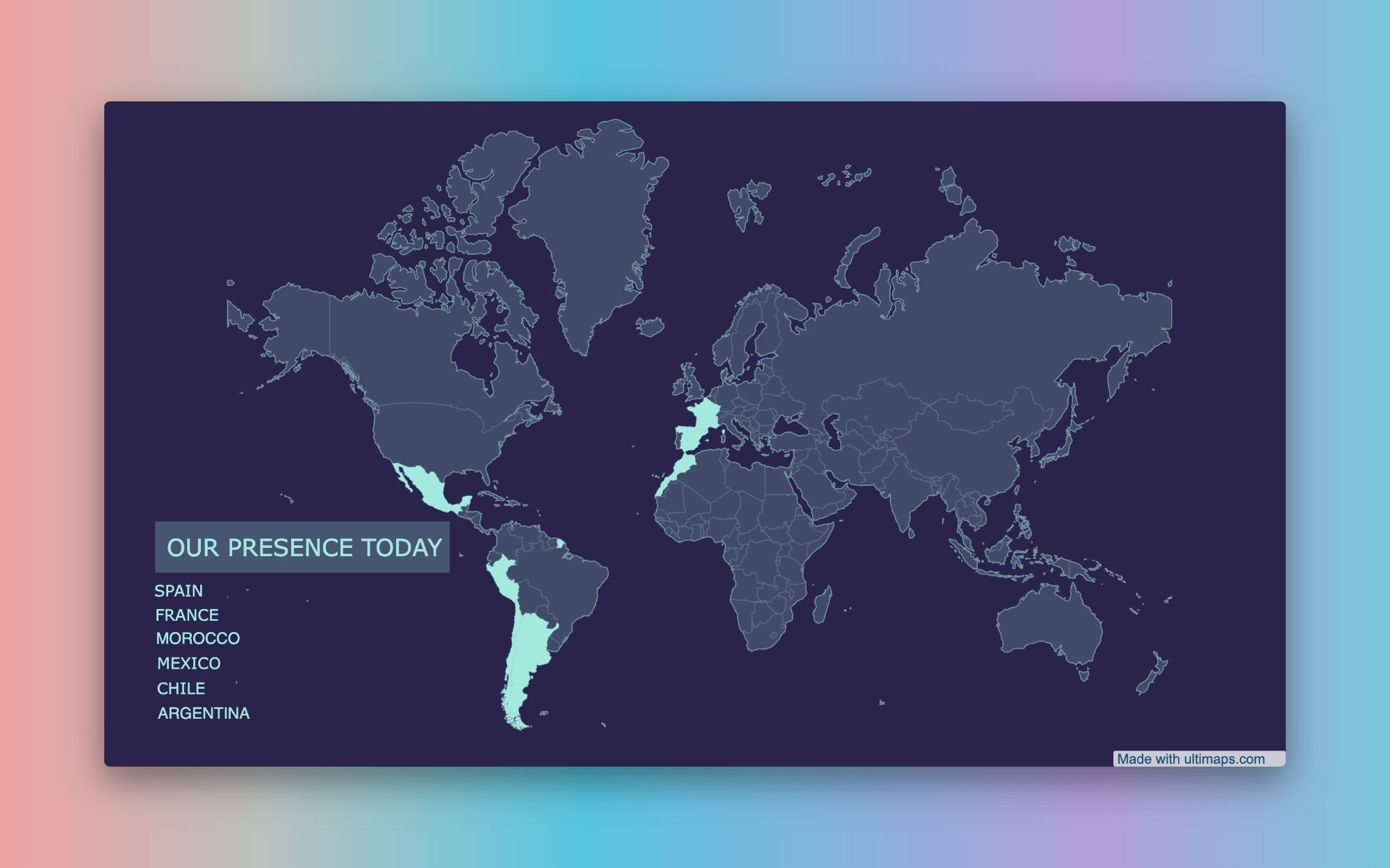 Ultimaps: illustration maps